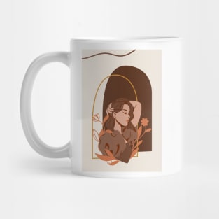 Boho Girl Art Mug